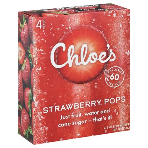 chloe's pops where to buy|chloe's strawberry pops.